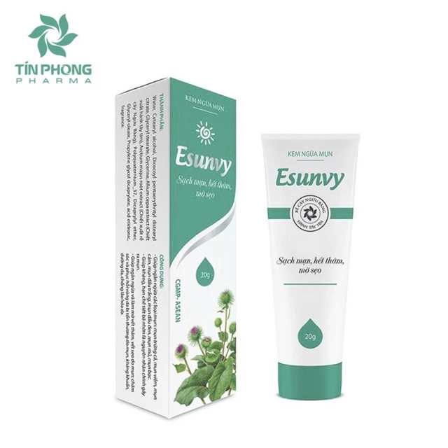 Kem ngừa mụn esunvy  tub 20g