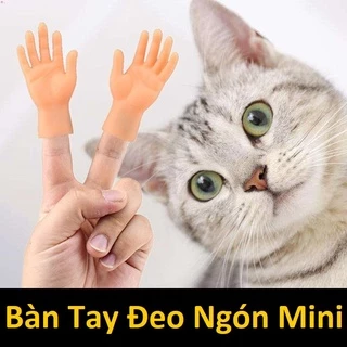 🔥HÀNG CÓ SẴN🔥1 Đồ Chơi Bàn Tay Mini Đeo Đầu Ngón Tay Chọc Ghẹo Bạn Bè Thú Cưng Vui Nhộn 💥CHỌN MẪU💥 000609