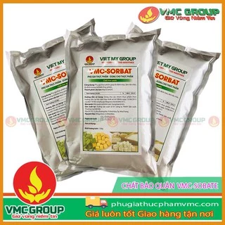 VMC SORBAT - Bảo quản dùng trong thực phẩm,tạo chống nấm mốc, lên men sản phẩm, kéo dài thời gian bảo quản của sản phẩm.