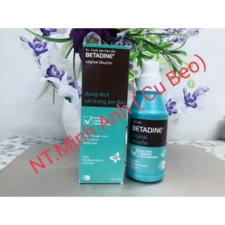 BETADINE vaginal douche 125 ml