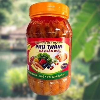 Tôm chua Phú Thành tôm nõn bỏ đầu 500g siêu ngon - Đặc sản Huế