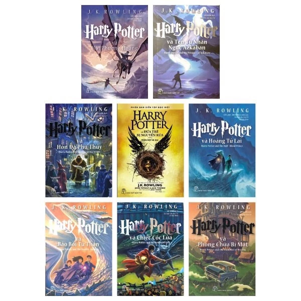 Sách Combo Trọn Bộ Harry Potter ( 8 Cuốn )