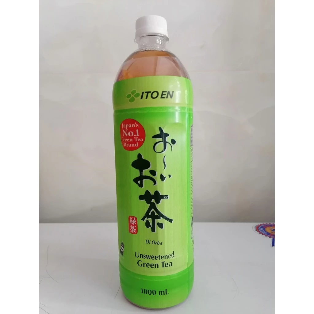 [Chai 1 Lít] NƯỚC UỐNG TRÀ XANH [Thailand] ITOEN Oi Ocha Unsweetened Green Tea (halal) (sib)