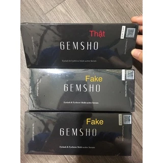 (Cam kết Auth ) Serum dưỡng mi Gemsho Eyelash & Eyebrow 3ml của Mỹ