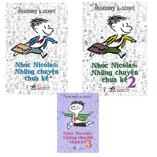 Sách - Combo Trọn Bộ 3 Tập Nhóc Nicolas: Những Chuyện Chưa Kể