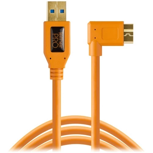 Dây Cáp TetherPro USB 3.0 to Micro-B Right Angle (Chính Hãng)