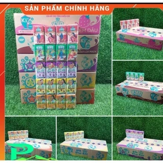 24 hộp sữa trái cây Kun 110ml Mix vị ( dâu , cam , nho , nhiệt đới) có thẻ