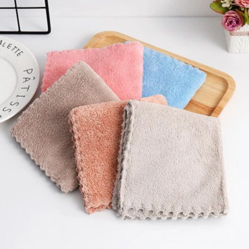 [ KHĂN MỊN, HÚT NƯỚC, KHÔNG ĐỔ LÔNG] Combo 5 cái 30cm x 30cm Khăn Đa Năng Hàn Quốc Lau Mặt, Lau Tay loại to tiện lợi tro