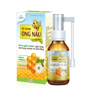 Xit họng ONG NÂU (Chai 30ml)