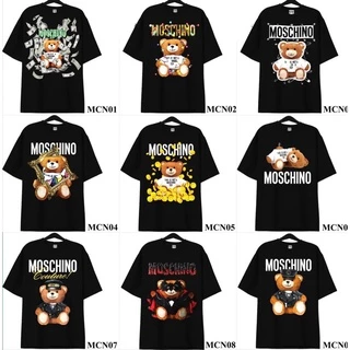 Áo Thun Moschino Teddy Cotton 2 chiều Cao Cấp Unisex Tay Lỡ Chưa Có Đánh Giá 0 Đã Bán