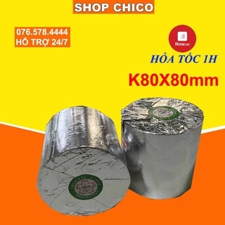 [XẢ KHO] Giấy in hóa đơn  Sakura khổ to K80X80MM siêu to giấy in bill chính hãng giá rẻ