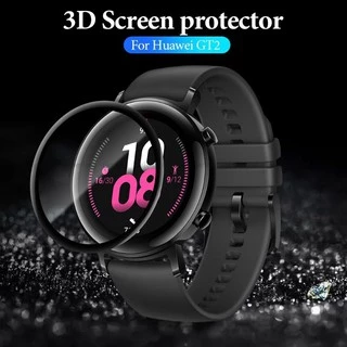 [Tặng 1 dán TPU khi mua 2 miếng cường lực 3D] Cường lực màn hình 3D Cạnh Cong Full  viền cho Huawei Watch GT2 42mm