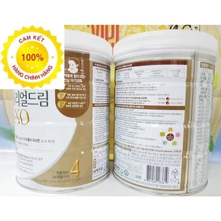 Combo 2 hộp sữa XO Hàn Quốc số 4 800g