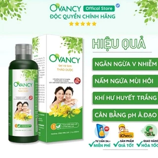 Gel phụ khoa thảo dược Ovancy