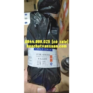 Hoá chất Glutaraldehyde 50% chai 500ml CAS 111-30-8 hãng Zhanyun