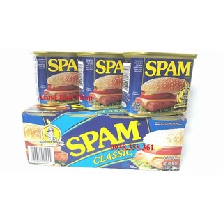 Thịt Heo Đóng Hộp Spam Classic - Mỹ (340g)