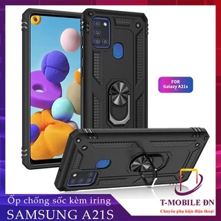 FREESHIP 50K_Ốp lưng Samsung A21S A31 A11 A51 A01 A71 chống sốc 2 lớp kèm nhẫn iring