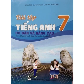 Sách - Bài tập Tiếng Anh lớp 7 cơ bản và nâng cao (HB)