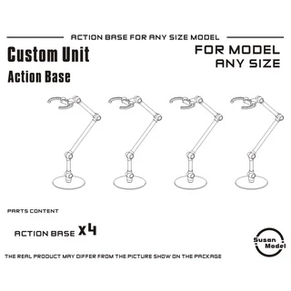 Set 4 giá đỡ mô hình Custom Unit Action Base For Model Any Size