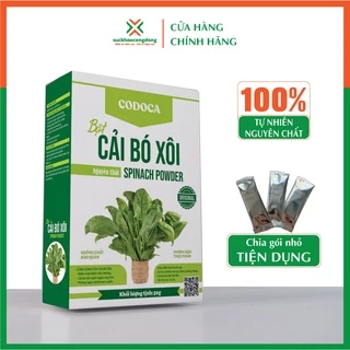 Bột Cải bó xôi Codoca Nguyên Chất (50g) Hỗ trợ kiểm soát đường huyết