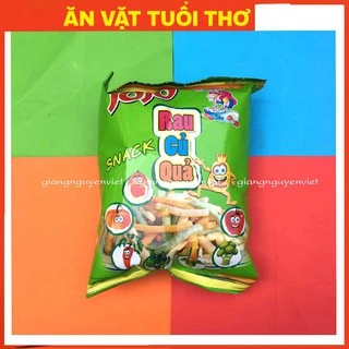 Bim bim Snack Rau củ Quả JOJO gói 38g/gói