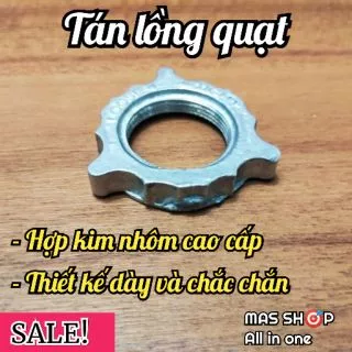 Tán lồng quạt nhôm (chặn lồng quạt) sử dụng chắc chắn và bền