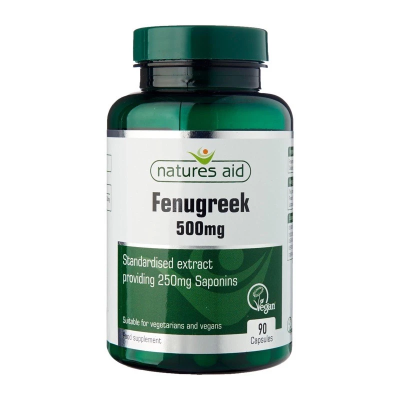 [2027] Viên uống lợi sữa cỏ cà ri Fenugreek Natures Aid 500mg.