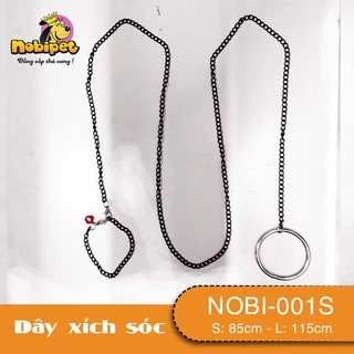 Dây xích dành cho sóc cảnh, sóc đất, sóc bắc mỹ, sóc bay úc nhỏ baby.. Nobipet (bao gồm vòng cổ chuông)