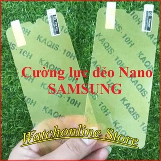 Cường lực dẻo nano cho Samsung galaxy  A10 / A20 / A30 / A40 / A50 / M10 / M20 / M30 ...