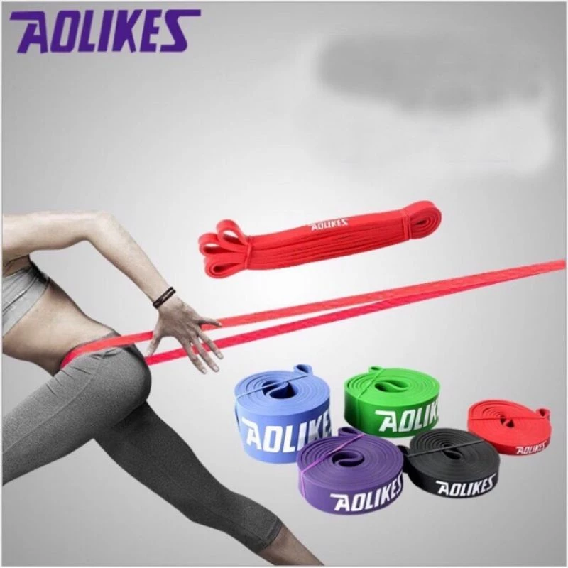 Dây Kháng Lực  - Dây trợ lực tập gym Powerband Tập Toàn Thân Aolikes Chính Hãng