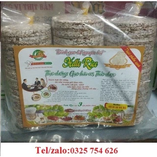 [HỎA TỐC]Bánh gạo lứt ăn kiêng HELLO RICE bịch 500g/54 bánh