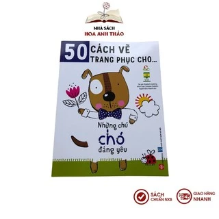 Sách - 50 Cách vẽ trang phục cho bé 3-9 tuổi - bộ 04 cuốn