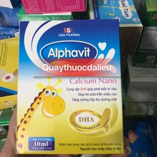 ALPHAVIT CALCIUM NANO HỘP 20 ống