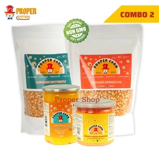 [Combo 2] 1Kg Ngô Mỹ, 500Gr Bơ & 150Gr Bột Phomai làm bắp rang bơ tại nhà