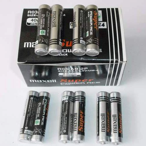 Pin tiểu AAA Maxell 2 viên chính hãng loại 1 (pin tiểu nhỏ)