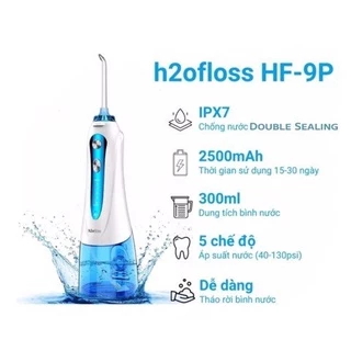 Tăm nước H2ofloss HF-9P phiên bản mới có bảo hành ( giao màu ngẩu nhiên )