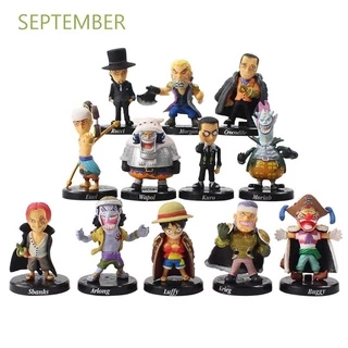 Set 12 mô hình nhân vật hoạt hình One Piece