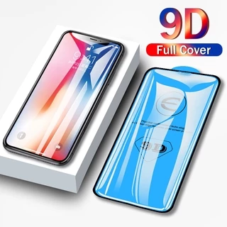 Kính cường lực 9D cao cấp bảo vệ màn hình cho Iphone 6 6s 7 8 Plus X Xs 12 Mini 11 Pro Max 7 8 Xr Xs X 11 12 Pro Max