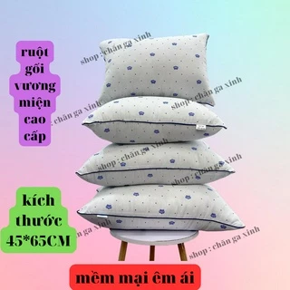 Ruột gối đầu VƯƠNG MIỆN kích thước 45x65cm ruột gối Cao cấp sang trọng gối êm ái