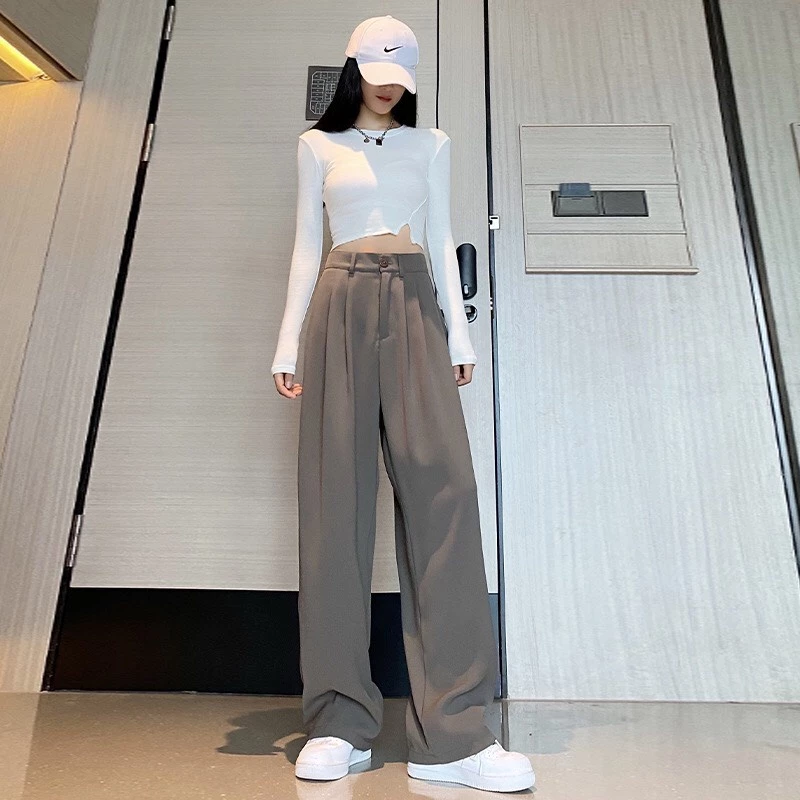 Quần Ống Rộng Cao Cấp Culottes Chất Ruby Chính Hãng Xuất Hàn Cao Cấp, Sẵn đủ màu. HÓT 2026