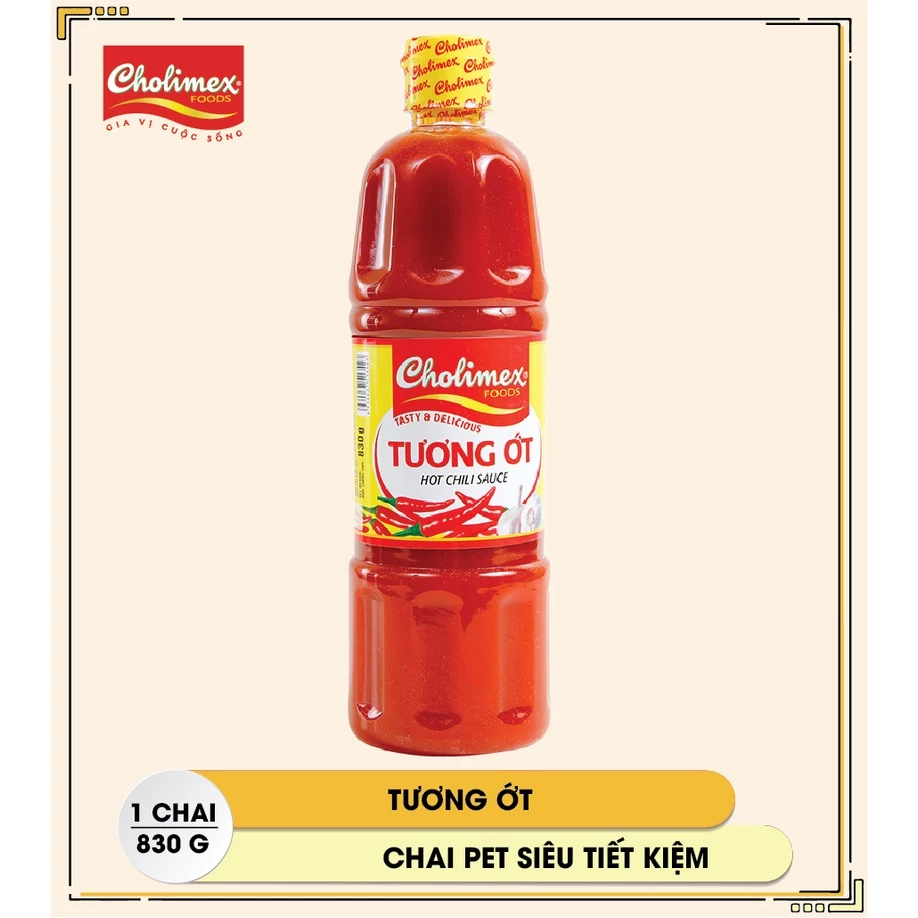 Tương ớt Cholimex chai Pet 830g