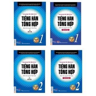 Sách tiếng Hàn - Combo Giáo Trình Tiếng Hàn Tổng Hợp Dành Cho Người Việt Nam Sơ Cấp Tập 1 Và 2