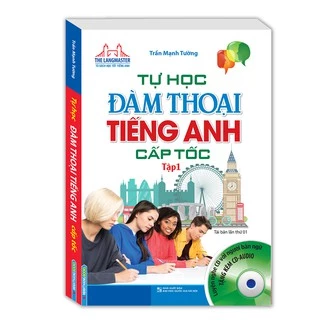 Sách - Tự học đàm thoại tiếng Anh cấp tốc tập 1 (tái bản kèm CD)