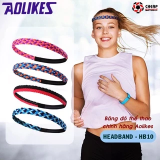 Băng Đô HeadBand Thể Thao Nam Nữ AOLIKES HB/10 Thấm Mồ Hôi Tập Gym Bóng Chuyền Bóng Rổ Tennis Cầu lông Chạy Bộ Bóng Đá