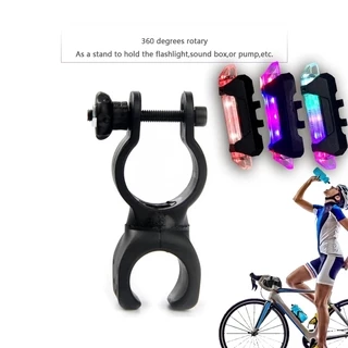 Giá đỡ đèn pin gắn tay lái xe đạp xoay 360 độ chất lượng