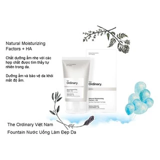 The Ordinary - Natural Moisturizing Factors + HA kem dưỡng ẩm cho da