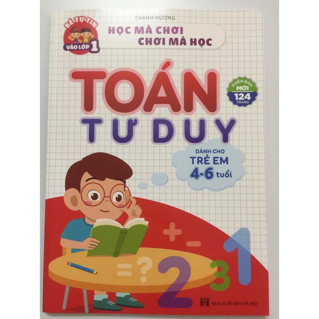 Sách - Toán tư duy dành cho trẻ em 4-6 tuổi (Phiên bản mới)