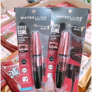 01 Cây Chuốt mi Mascara Maybelline The Hyper Curl Volum Express Waterproof Thái Lan