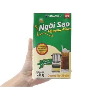 Kem Creamer đặc có đường Ngôi sao Phương Nam XANH LÁ - Hộp 1.284kg