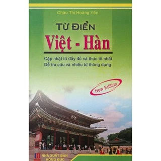 Sách - Từ điển Việt - Hàn